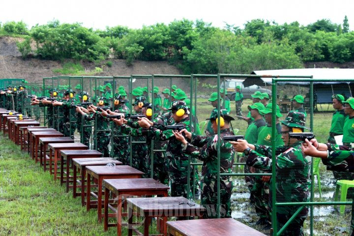615 Pati dan Pamen TNI Ikuti Uji Ketangkasan Militer
