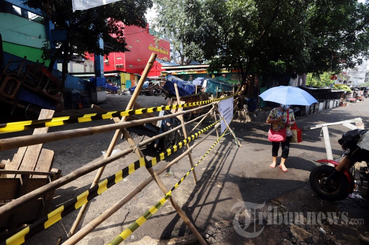 Sembilan Pedagang Positif Covid-19, Pasar Palmerah Ditutup 3 Hari