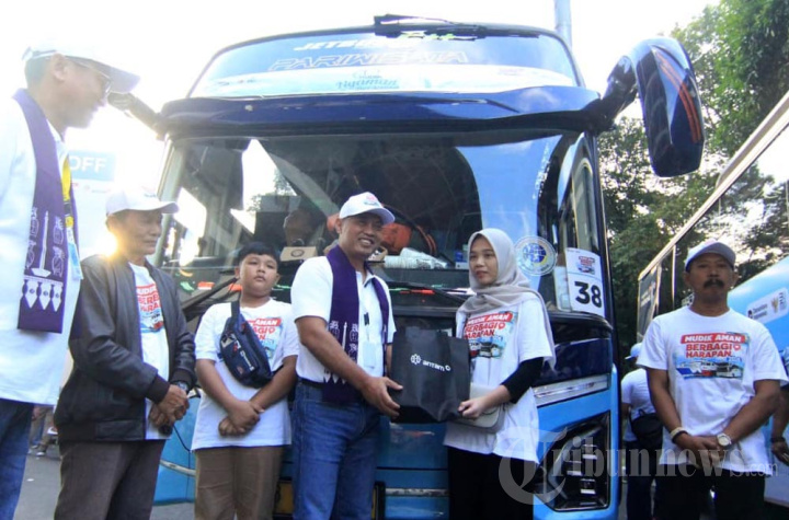 ANTAM Lepas 500 Pemudik dalam Program Mudik Nyaman Bersama 2026