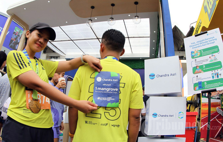 Aksi Operasi Semut di Jakarta Running Festival 2025