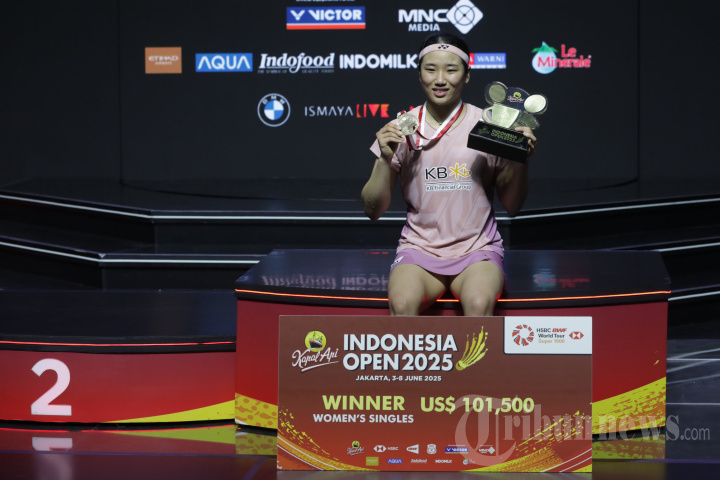 An Se Young Juara Tunggal Putri Indonesia Open 2025