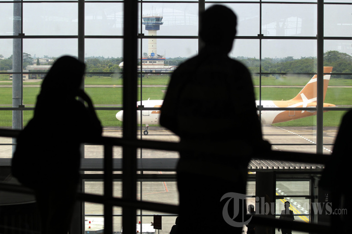 Arus Mudik di Bandara Kualanamu