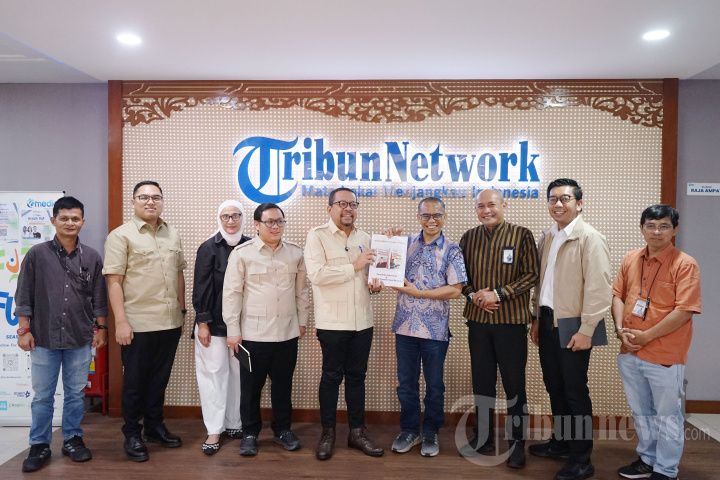 Audiensi Kepala Bakom RI M Qodari ke Tribun Network