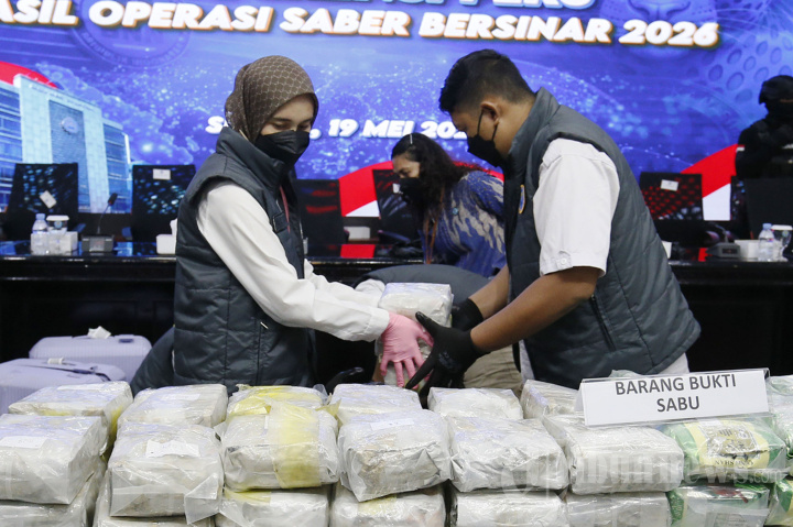 BNN Sita 136 Kg Sabu Hingga Vape Etomidate