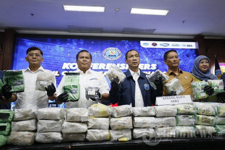 BNN Sita 136 Kg Sabu Hingga Vape Etomidate