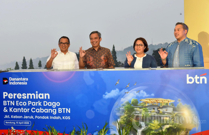 BTN Resmikan Eco Park Dago dan Tiga Kantor Cabang BTN