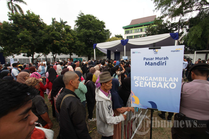 Bank Mandiri Hadirkan Pasar Murah di 260 Lokasi Indonesia