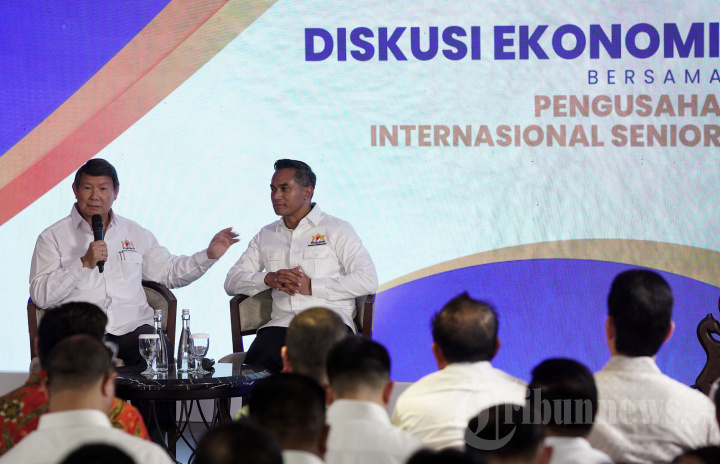 Hashim Djojohadikusumo Diskusi Ekonomi Bersama KADIN