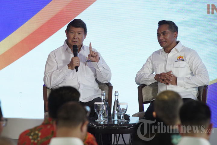 Hashim Djojohadikusumo Diskusi Ekonomi Bersama KADIN