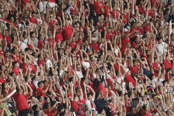 Dukungan Suporter Timnas Indonesia