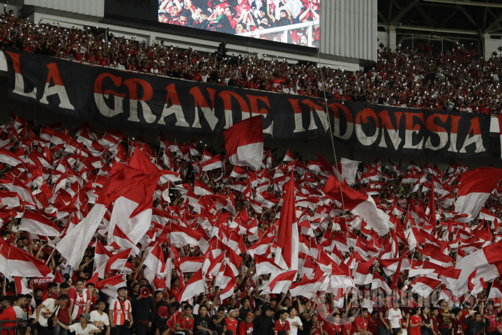 Dukungan Suporter Timnas Indonesia