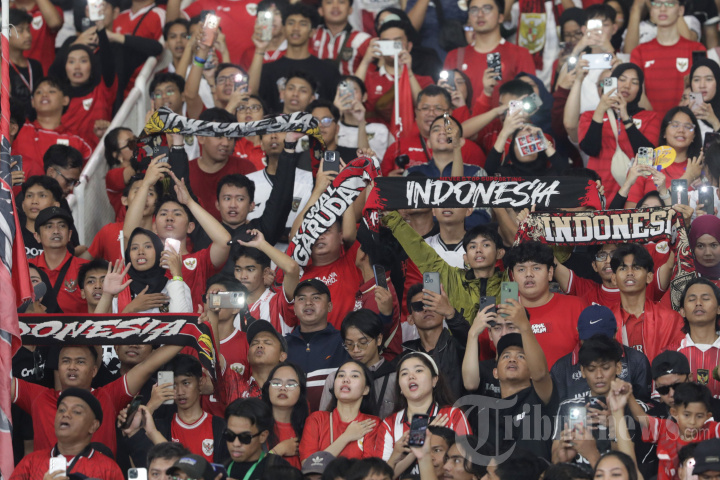 Dukungan Suporter Timnas Indonesia