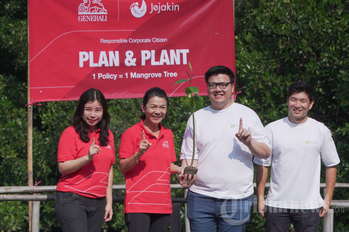 Generali Indonesia Gandeng Jejakin Perluas Penanaman Mangrove