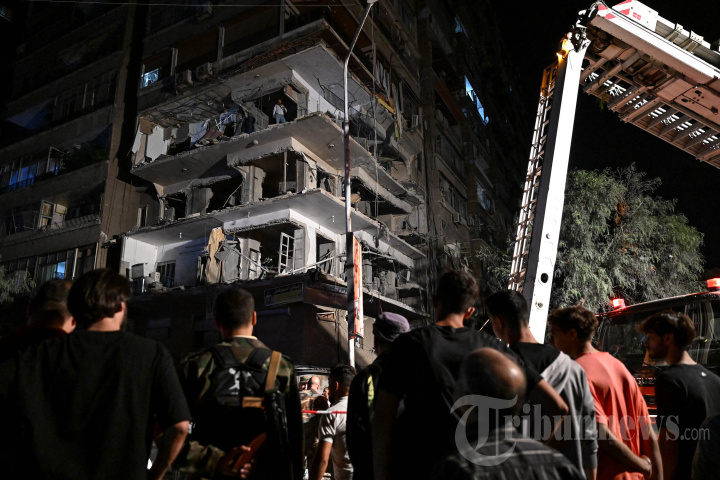 Israel Serang Damaskus Suriah