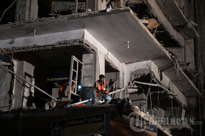 Israel Serang Damaskus Suriah