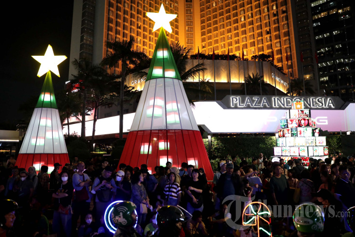 Jakarta Light Festival di Bundaran HI