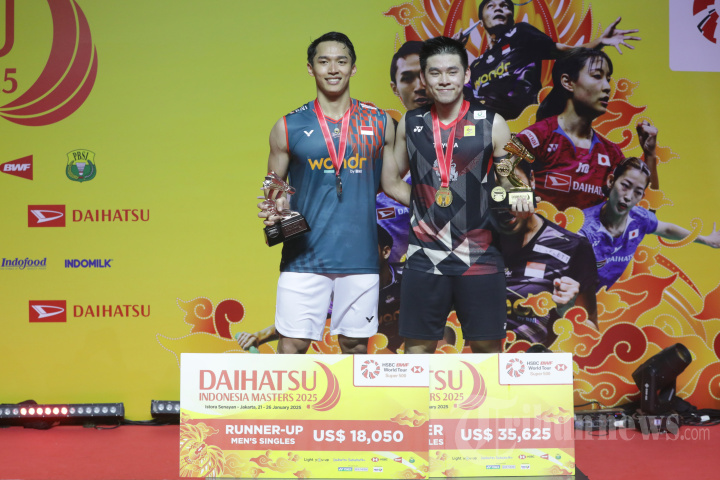 Jonatan Christie Gagal Juarai Indonesia Masters 2025