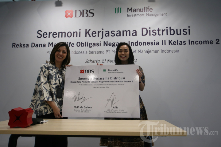 Kerja Sama Bank DBS Indonesia & Manulife Aset Manajemen Indonesia