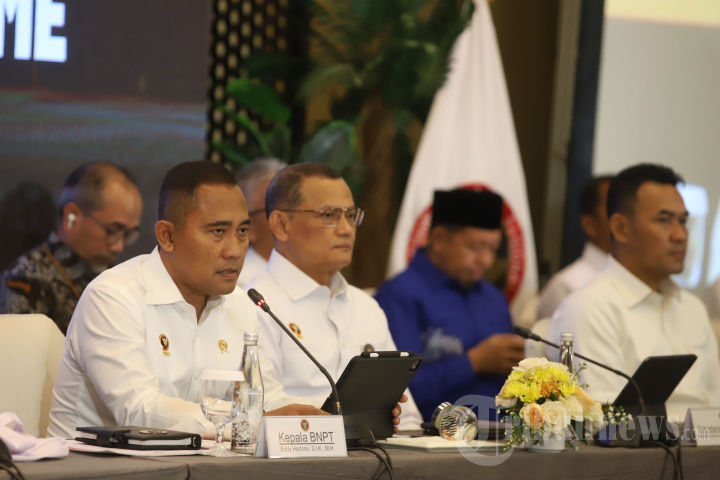 Konferensi Pers Akhir Tahun BNPT