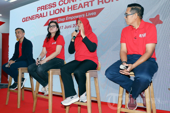 Konferensi Pers Generali Lion Heart Run 2026