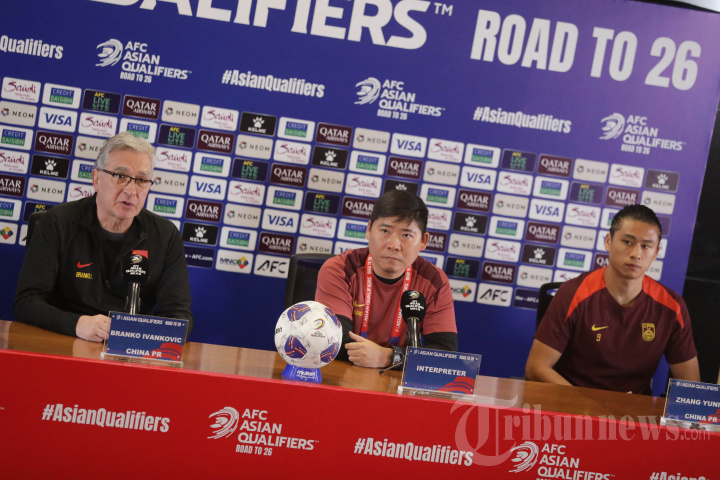 Konferensi Pers Timnas China