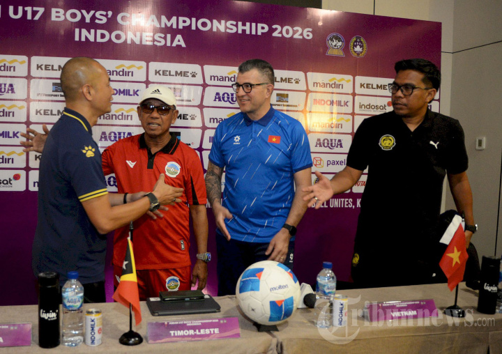 Konferensi Pers Timnas U17 Indonesia