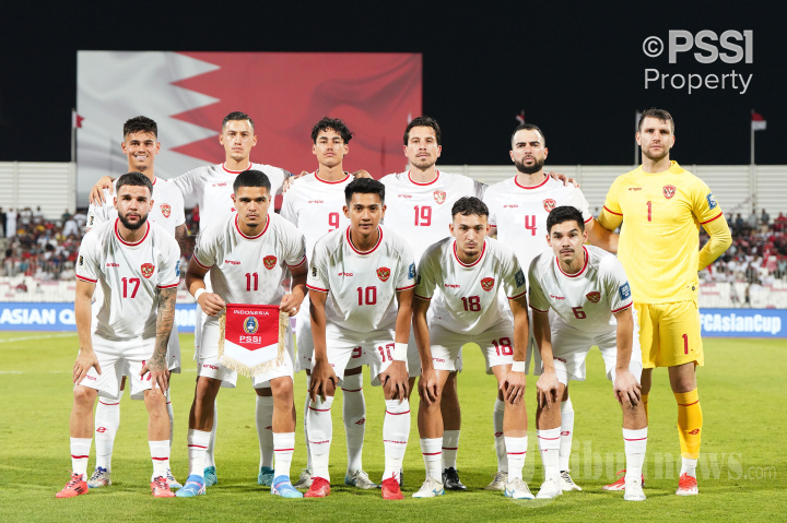 Kualifikasi Piala Dunia 2026 : Indonesia Ditahan Imbang Bahrain