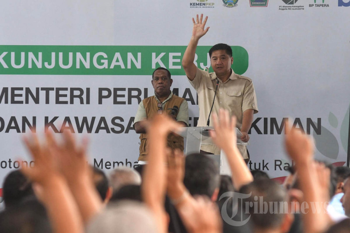Kunjungan Mentri PKP