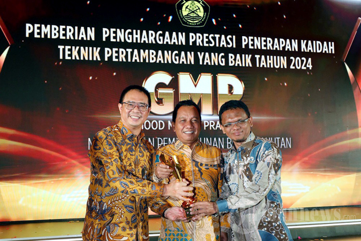 Menteri ESDM Bahlil Lahadalia Hadiri GMP Award 2024