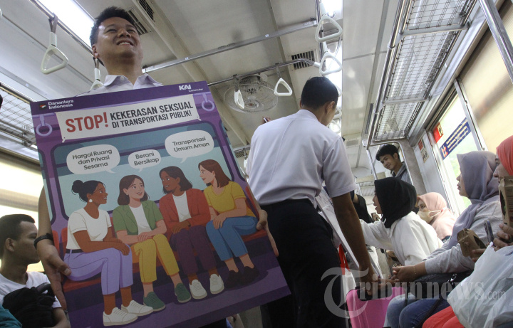 Milenial KAI Commuter Sosialisasi Anti Pelecehan dan Kegiatan TJ
