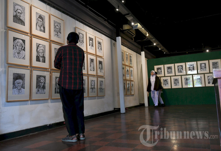 Pameran Lukisan 99 Wajah Tokoh NU