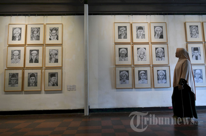 Pameran Lukisan 99 Wajah Tokoh NU