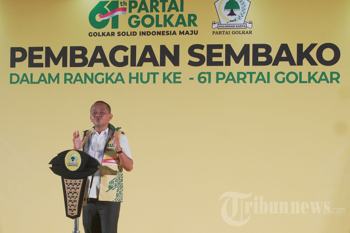 Partai Golkar Bagikan 10 ribu Paket Sembako