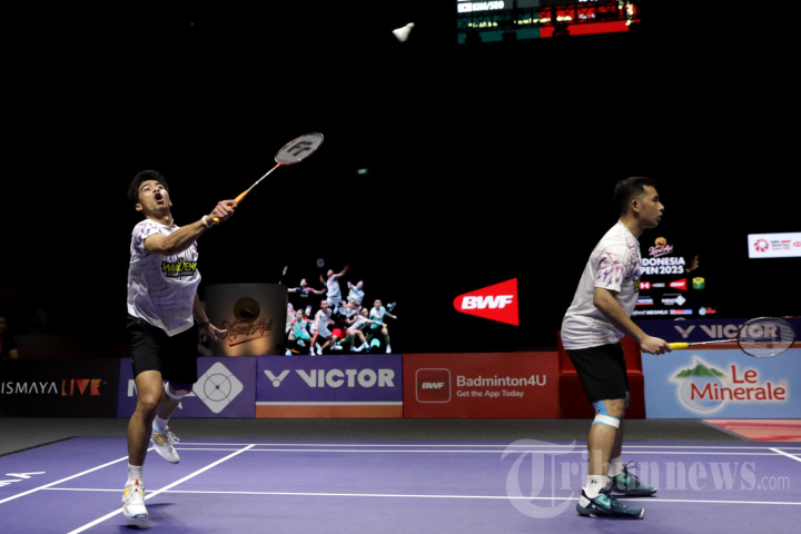 Pasangan Gutama dan Isfahani Gagal Juara Ganda Putra Indonesia Open 2025