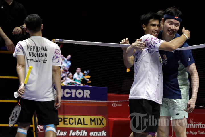 Pasangan Gutama dan Isfahani Gagal Juara Ganda Putra Indonesia Open 2025