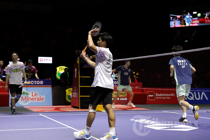 Pasangan Gutama dan Isfahani Gagal Juara Ganda Putra Indonesia Open 2025