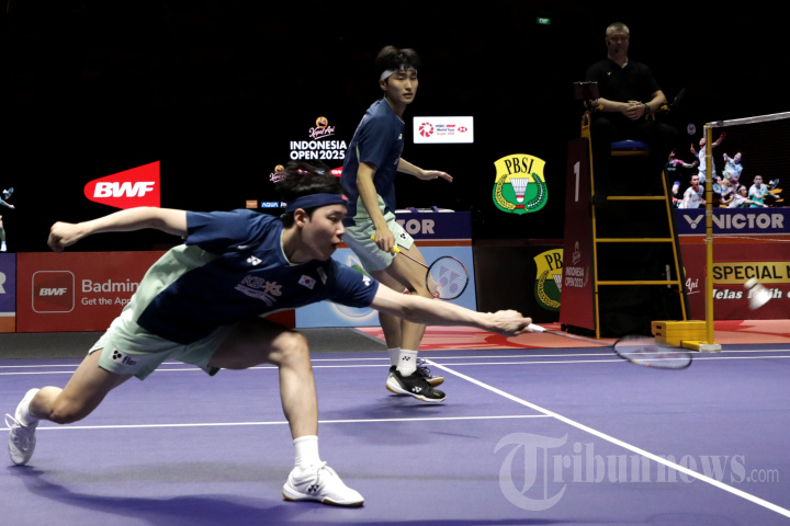 Pasangan Gutama dan Isfahani Gagal Juara Ganda Putra Indonesia Open 2025