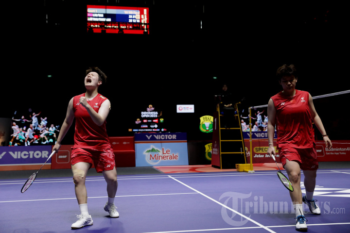 Pasangan Liu dan Tan Juara Ganda Putri Indonesia Open 2025