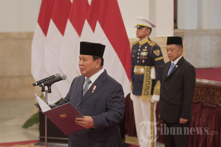 Pelantikan Gubernur Papua Pegunungan dan Bangka Belitung
