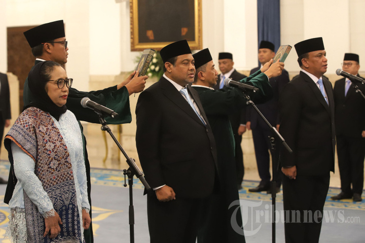 Pelantikan Kepala BGN dan Penasihat Khusus Presiden