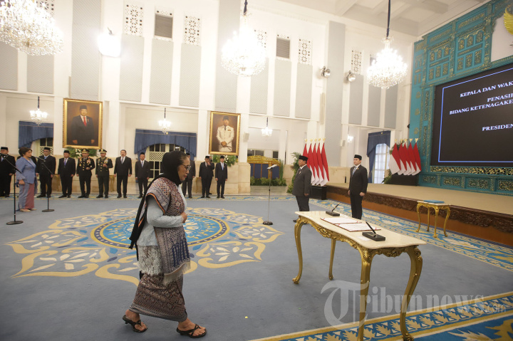 Pelantikan Kepala BGN dan Penasihat Khusus Presiden