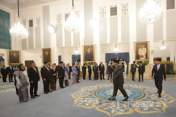 Pelantikan Kepala BGN dan Penasihat Khusus Presiden