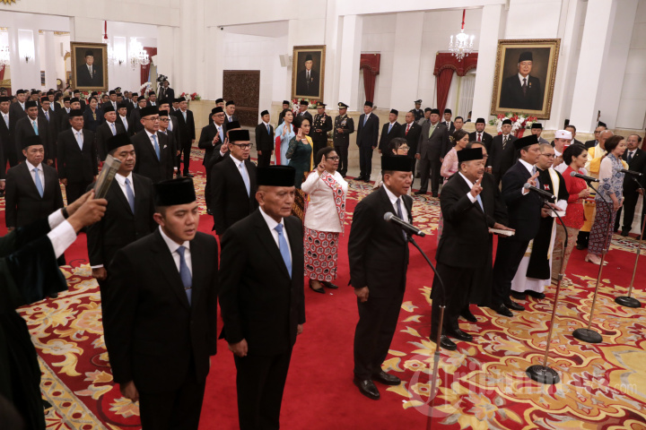 Pelantikan Wakil Menteri Kabinet Merah Putih