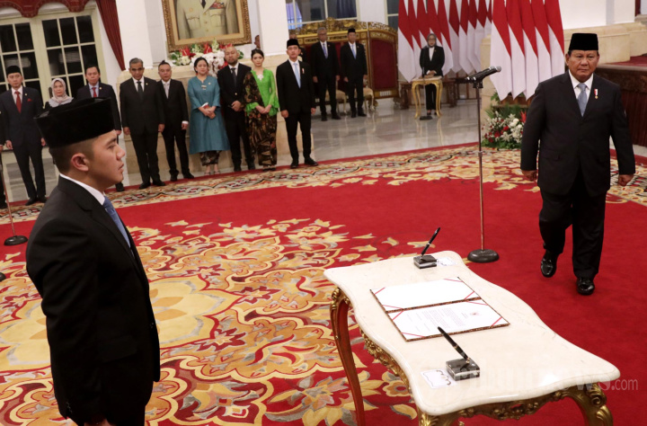 Pelantikan Wakil Menteri Kabinet Merah Putih