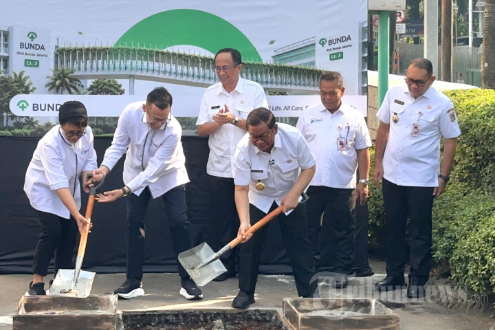 Peletakan Batu Pertama Skybridge RS Bunda
