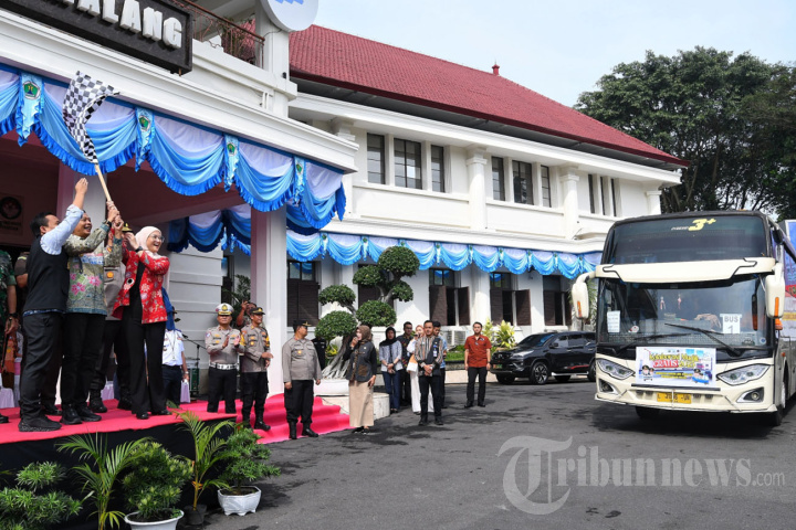Pemberangkatan Mudik Gratis 2025 Kota Malang