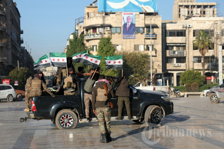 Pemberontak Suriah Kuasai Kota Aleppo