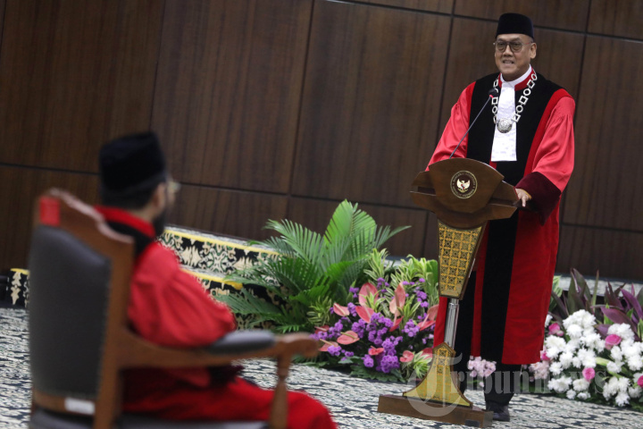 Penyambutan Hakim Konstitusi