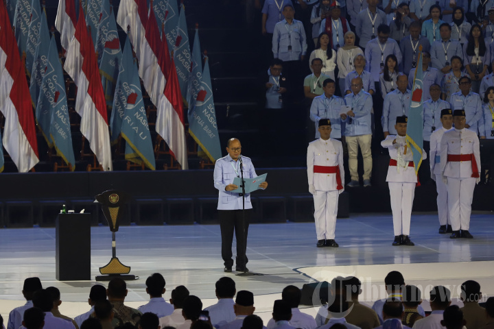 Presiden Prabowo Hadiri Deklarasi GSN