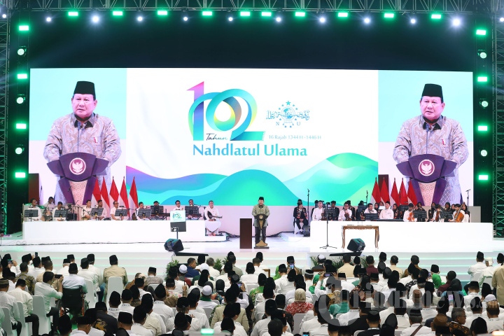 Presiden Prabowo Hadiri Harlah ke-102 NU